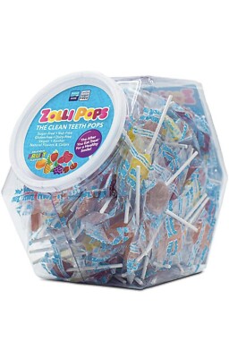 Zollipops Clean Teeth Lollipops | Anti-Cavity Sugar Free Candy with Xylitol f...