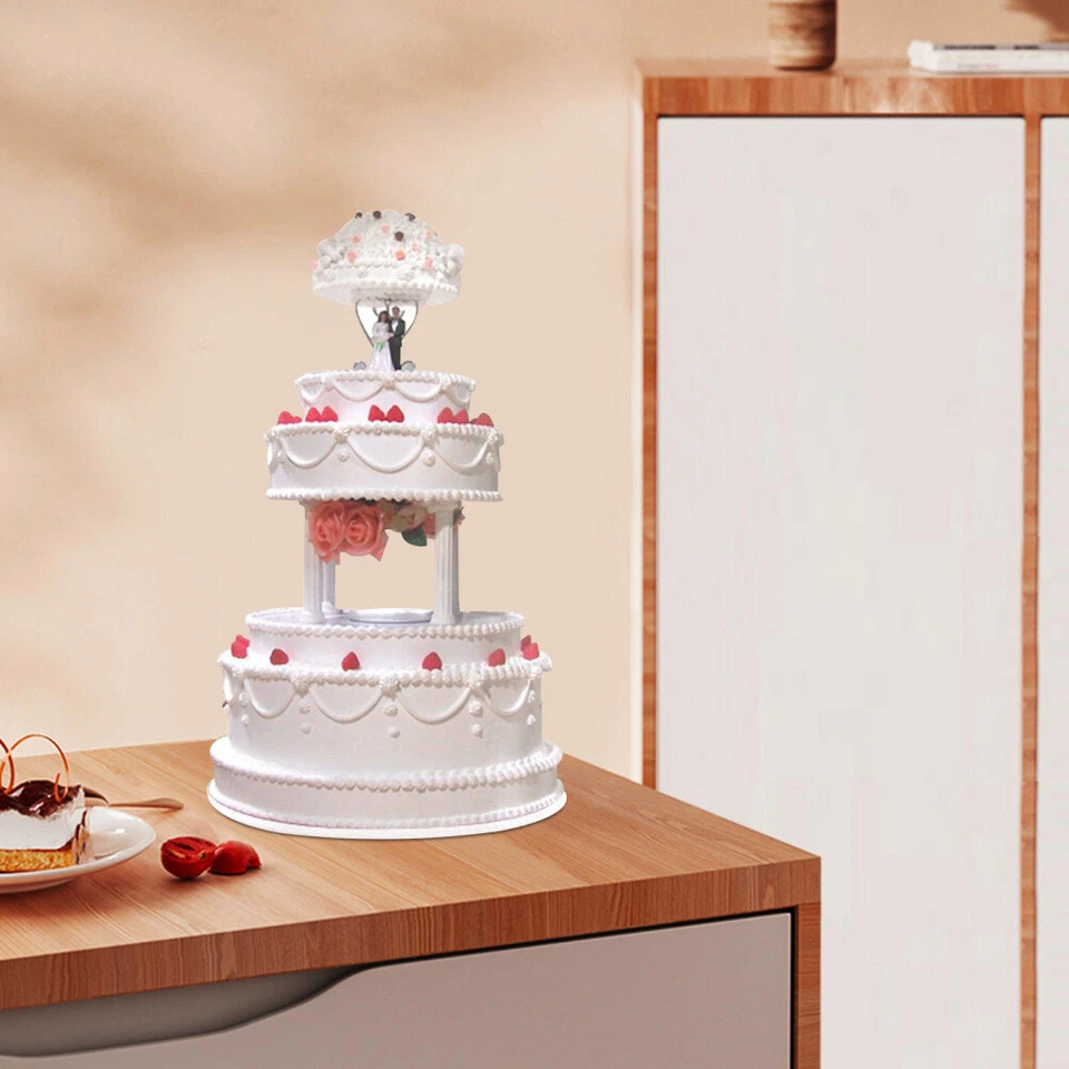 8 Piezas Columna Romana Soportes para Pasteles Varilla Separador Pilar Soporte Decorar Foto 2 de 4