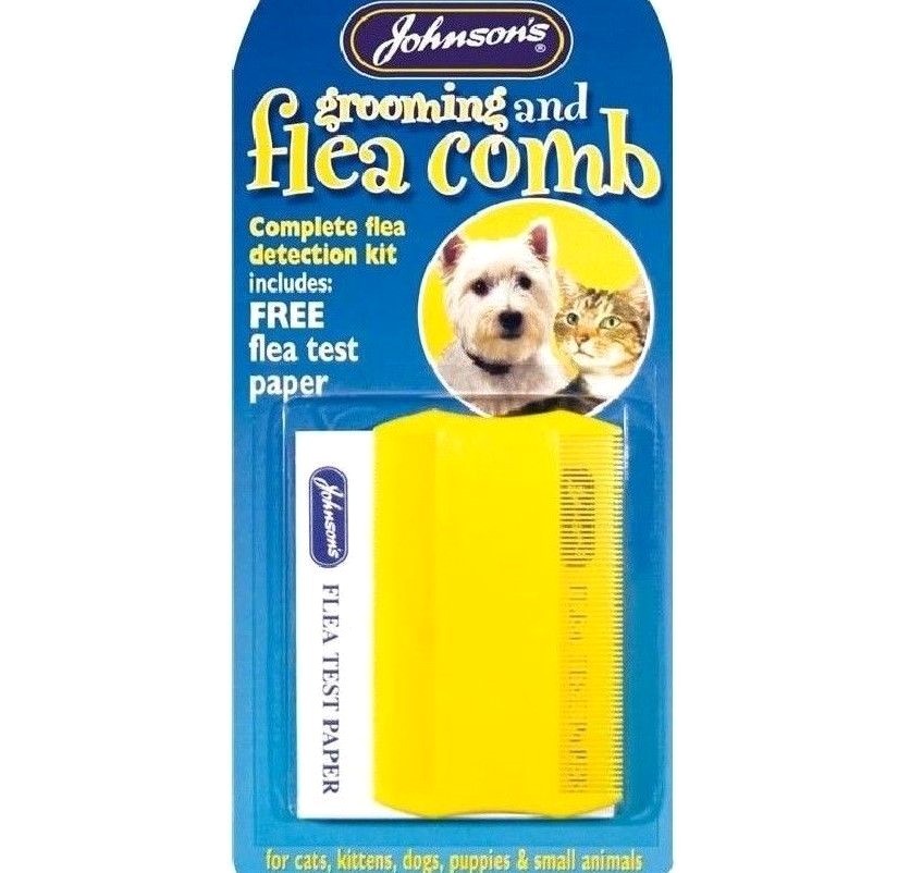 Johnson's Veterinary Jvp Dog & Cat Flea & Grooming Comb (Pack Of 6) - Image 3