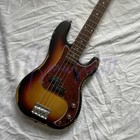 Relic 4String Electric Precision Bass Guitar Vintage Sunburst Solid Body Pb Bass