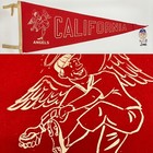 1960's California Los Angeles Angel 12x29.5 Pennant Mlb Baseball LA Rare — photo 1