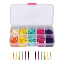 600pcs Dental Wooden Wedges Disposable Restoration Interdental Contoured Wedge