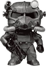 Funko Pop! Games Fallout Power Armor Black Exclusive Vinyl Figure #49