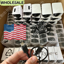 USB-C to USB-C Type C Cable Fast Charge Charger Charging Cord For Samsung LG Lot