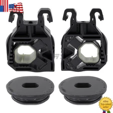 5Q0121367E Car Radiator Bracket Mounting Kit For Volkswagen Golf Audi Black