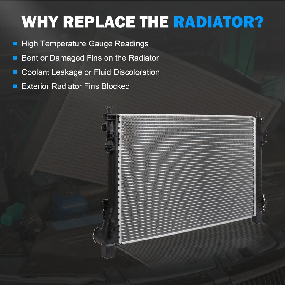 Radiador de aluminio para Mercedes-Benz 02-09 C230 01-05 C240 C320 02-04 C32 AMG Foto 4 de 4