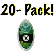 2000 count Green Mint burst beads (20 value pack)