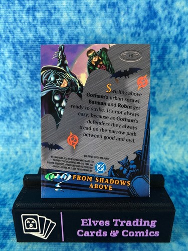 Batman Forever METAL Animation SINGLE Nicht-Sport Sammelkarte von SkyBox 1995 - Bild 158 von 204