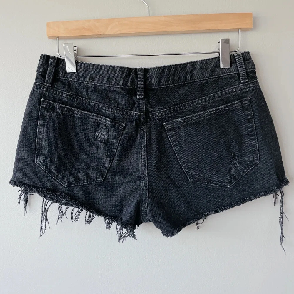 Fringe cut off shorts sales