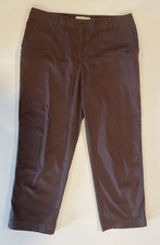 Talbots Signature Crop Pants Brown Size 10
