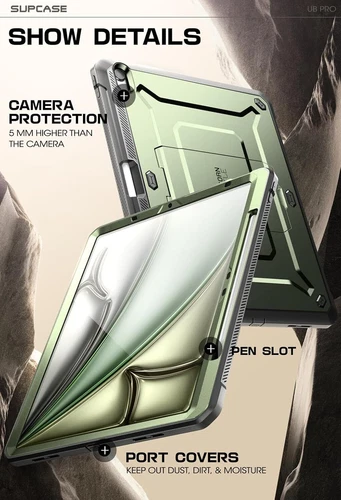 SUPCASE For Apple iPad Air 11" (7th Gen) M3 2025 UBPro Case Rugged Stand Cover - Picture 8 of 28
