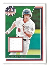 2022 Panini USA Stars & Stripes Braeden Weckman GU Jersey #USAM-BW ADP