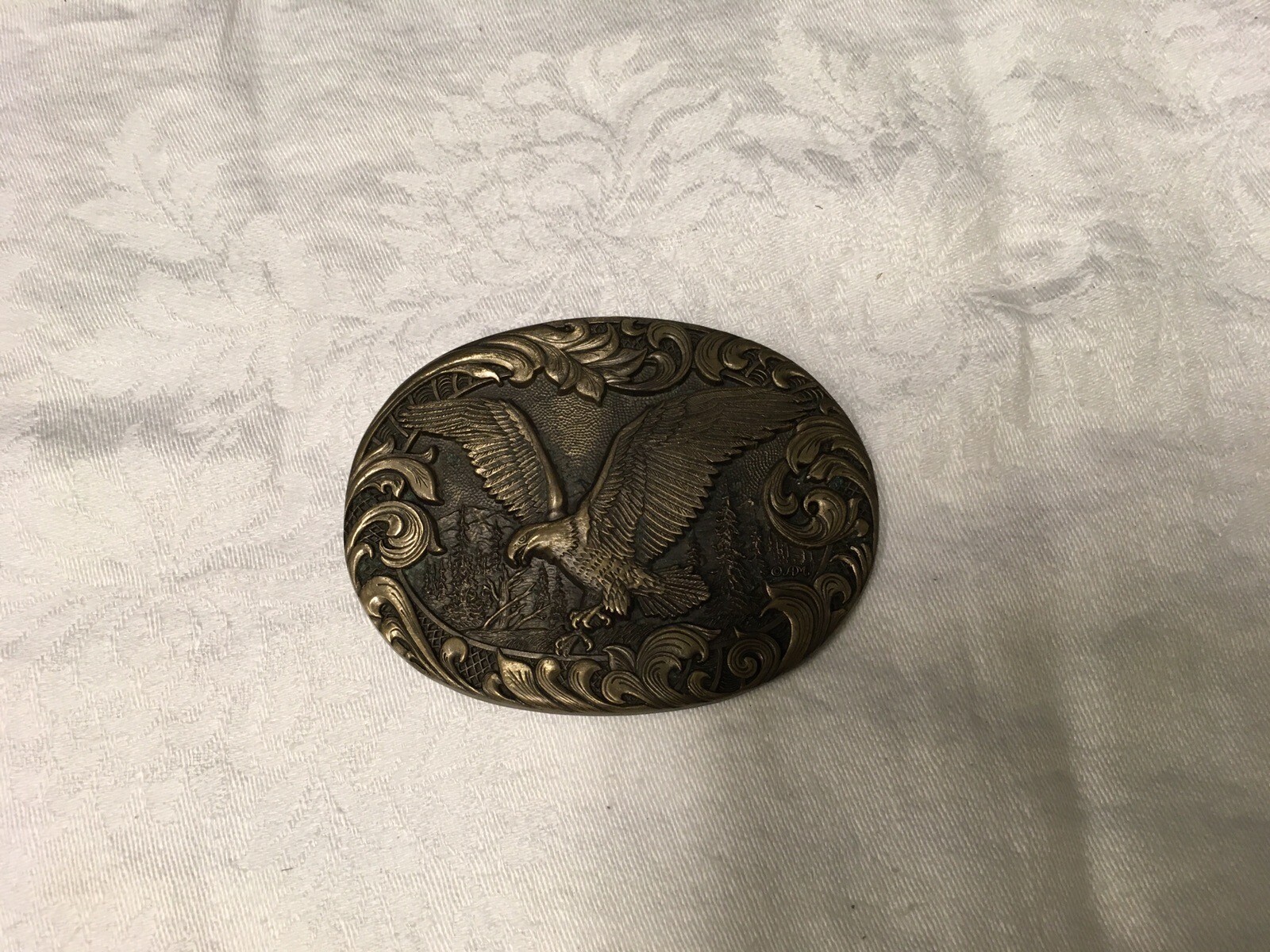 Award Design Medals Solid Brass Eagle Buckle - Ok… - image 4