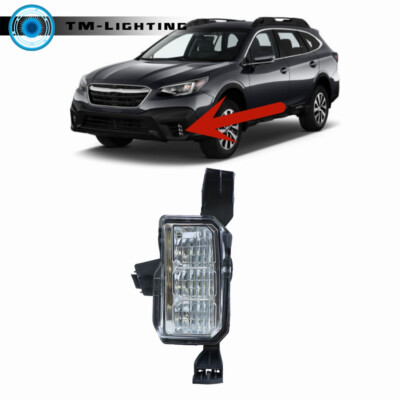 Left Driver Side Front Fog Lights LED Lamps For 2020-2021-2022 Subaru Outback