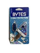 Tzumi - Bytes Cable Protectors Blue Gator/Dog 