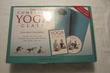 New in the Box Complete YOGA Class by Gary Bromley with Book, DVD & Mat