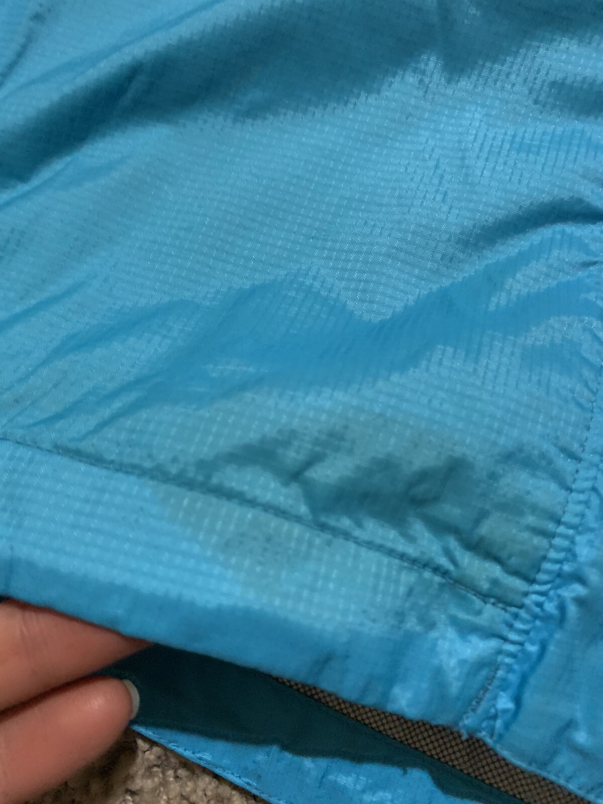 Women's Stormtech Performance light blue Hooded r… - image 3