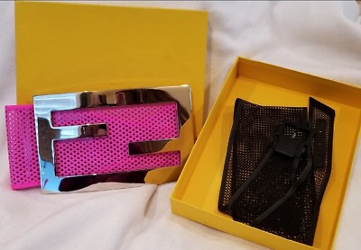 Uber Rare Fendi belt buckle & 2 perforated leather Fendi | Accessories | Uber Rare Fendi Belt Buckle 2  main image 3