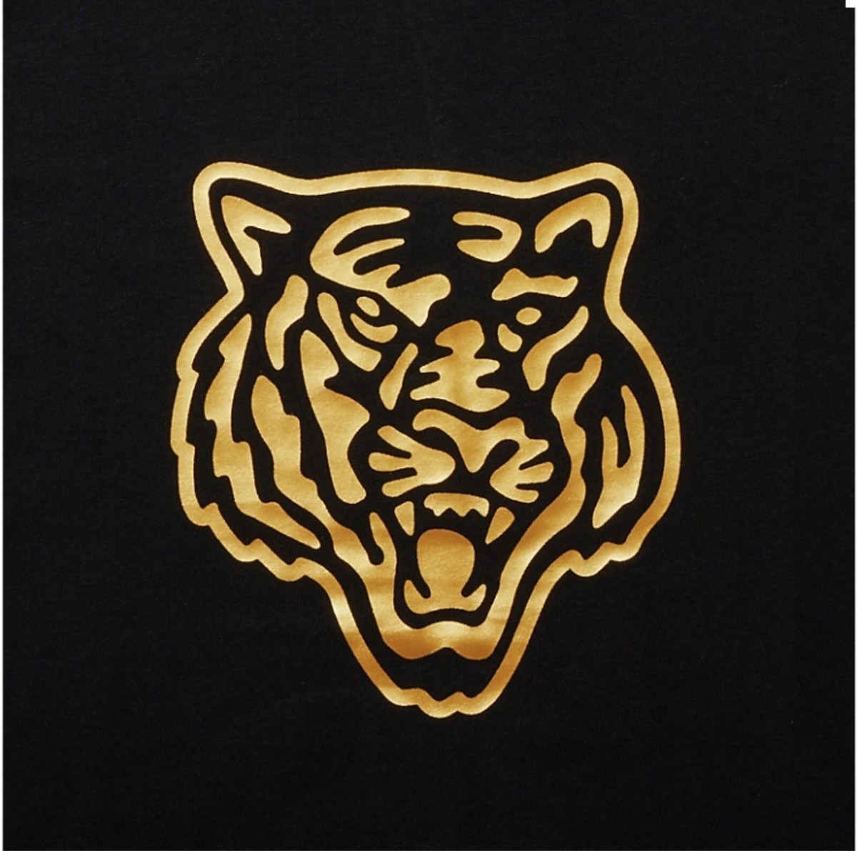 Onitsuka Tiger LOGO TEE Unisex 2183B413 WHITE/SILVER,BLACK/GOLD T