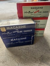Argus Airequipt Automatic Slide Changer Lot Of 5 1940s