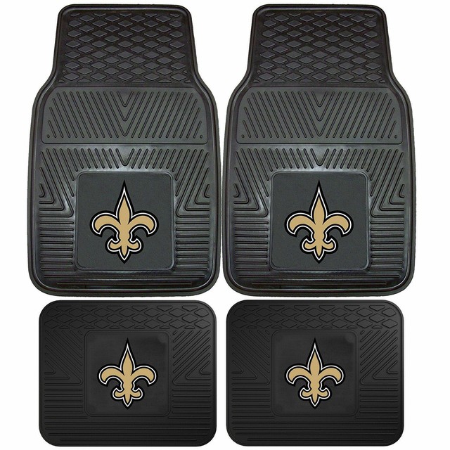 NFL New Orleans Saints Car Truck Rubber Vinyl Heavy Duty All Weather