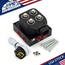 Universal truck 12V Air Ride Suspension Manifold Solenoid Valve 1/4 NPT(0-200psi