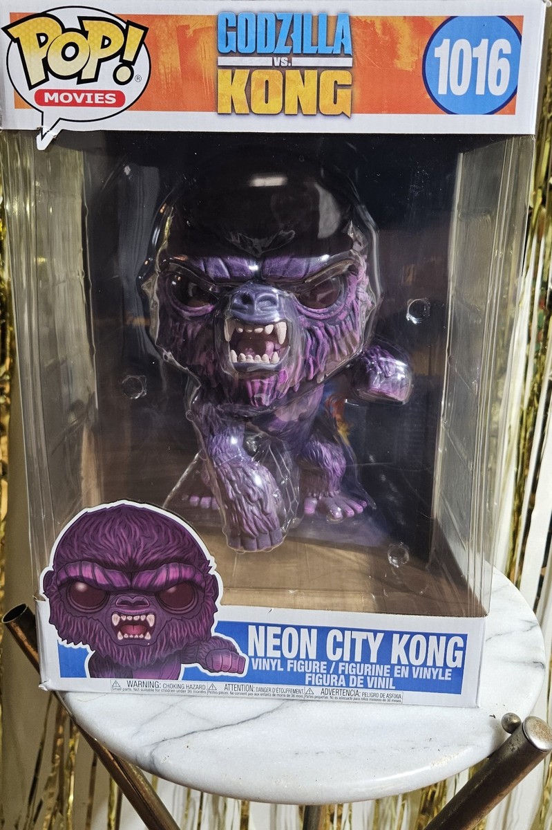 C2. Funko Godzilla vs Kong Neon City Kong #1016 Walmart Exclusive