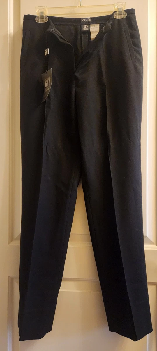 Pantalon Velours Gianfranco Ferré – Taille US 6 (S) – Style Palazzo – Neuf Avec étiquettes