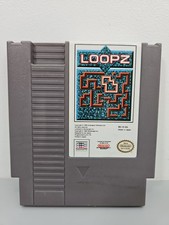 Loopz (Nintendo Entertainment System, 1990) NES TESTED WORKING!!