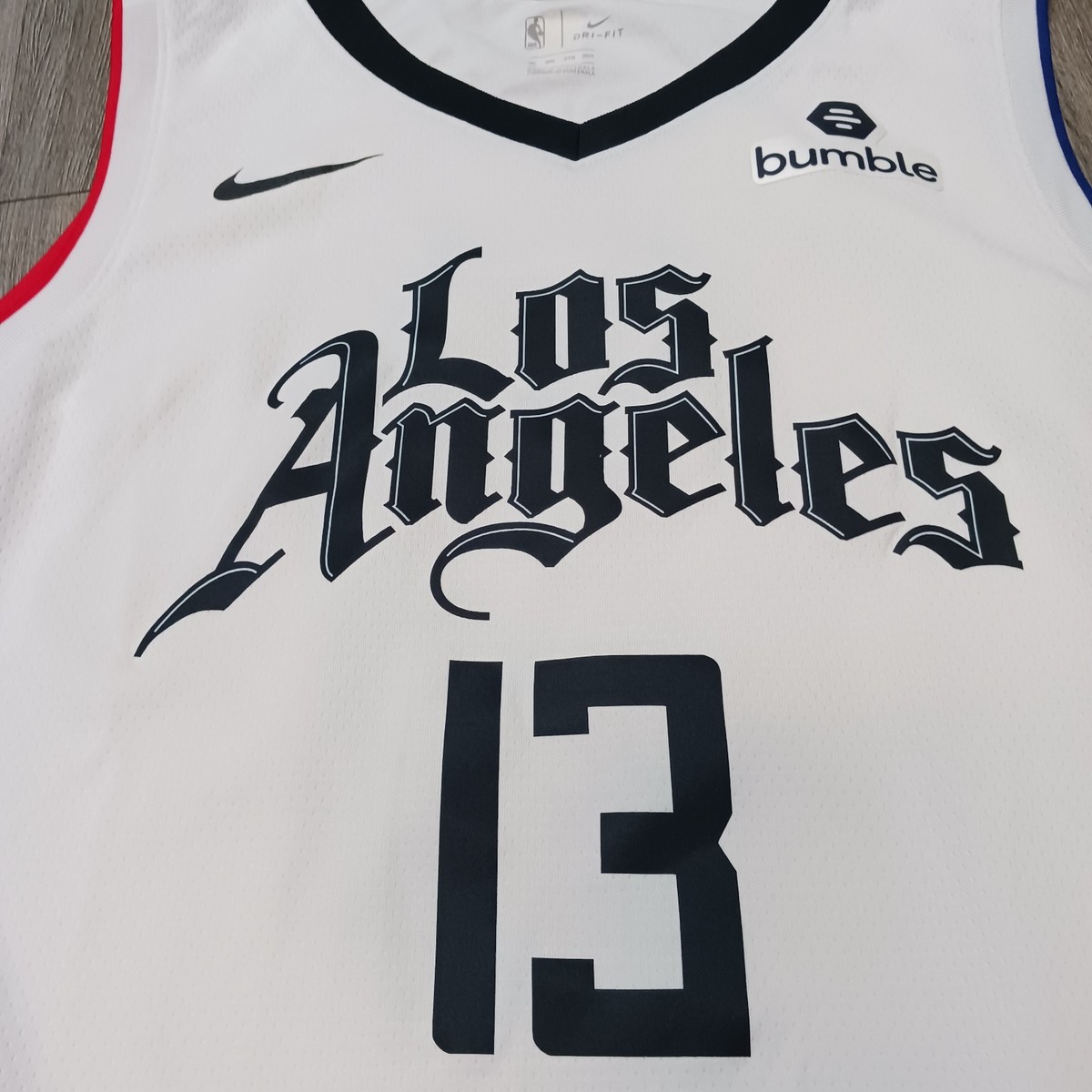 Nike NBA Los Angeles Clippers Paul George #13 Men's Size 3XL