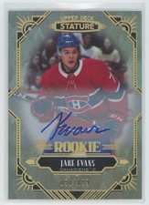 2021-22 Upper Deck Stature Rookie 191/199 Jake Evans  Montreal Canadiens #198
