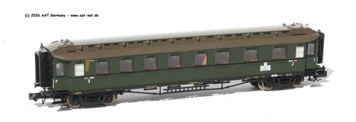 Fleischmann N 878001 - Vagón de tren rápido 2/3 cl. DB, Ep. IIIa NUEVO Y EMBALAJE ORIGINAL | Condition: Neu
