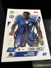 MATCH ATTAX 2026 JAMIE GITTENS CHELSEA SIGNED