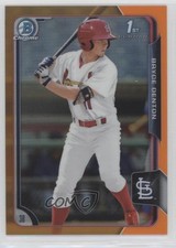 2015 Bowman Draft Chrome Orange Refractor 24/25 Bryce Denton #109 3k7