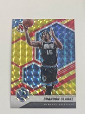 2021 Panini Mosaic Brandon Clarke 44/88 Memphis Grizzlies