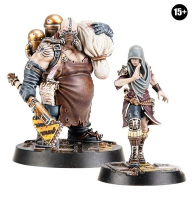 Warhammer 40K Necromunda Cadaver Merchent & 'Narker Pro Painted Commission