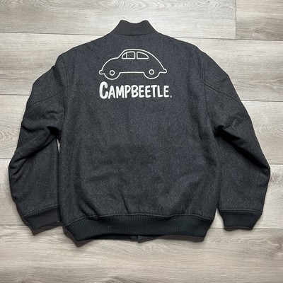 VTG Flat4 Santa Monica Tokyo Japan VW Volkswagen Beetle CampBeetle Wool Jacket