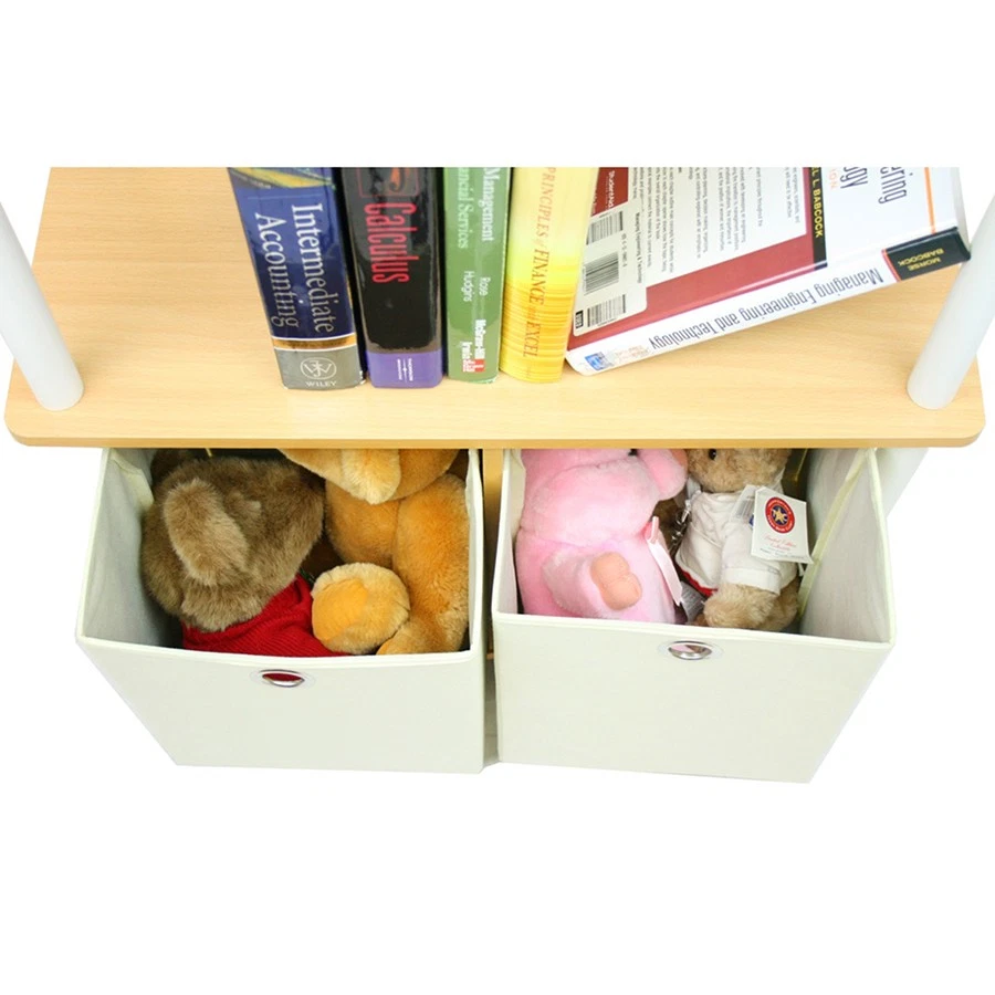 Многофункциональные стеллажи для хранения Furinno 99152 Turn-N-Tube Go Green 3 уровня с - Изображение 2 из 4