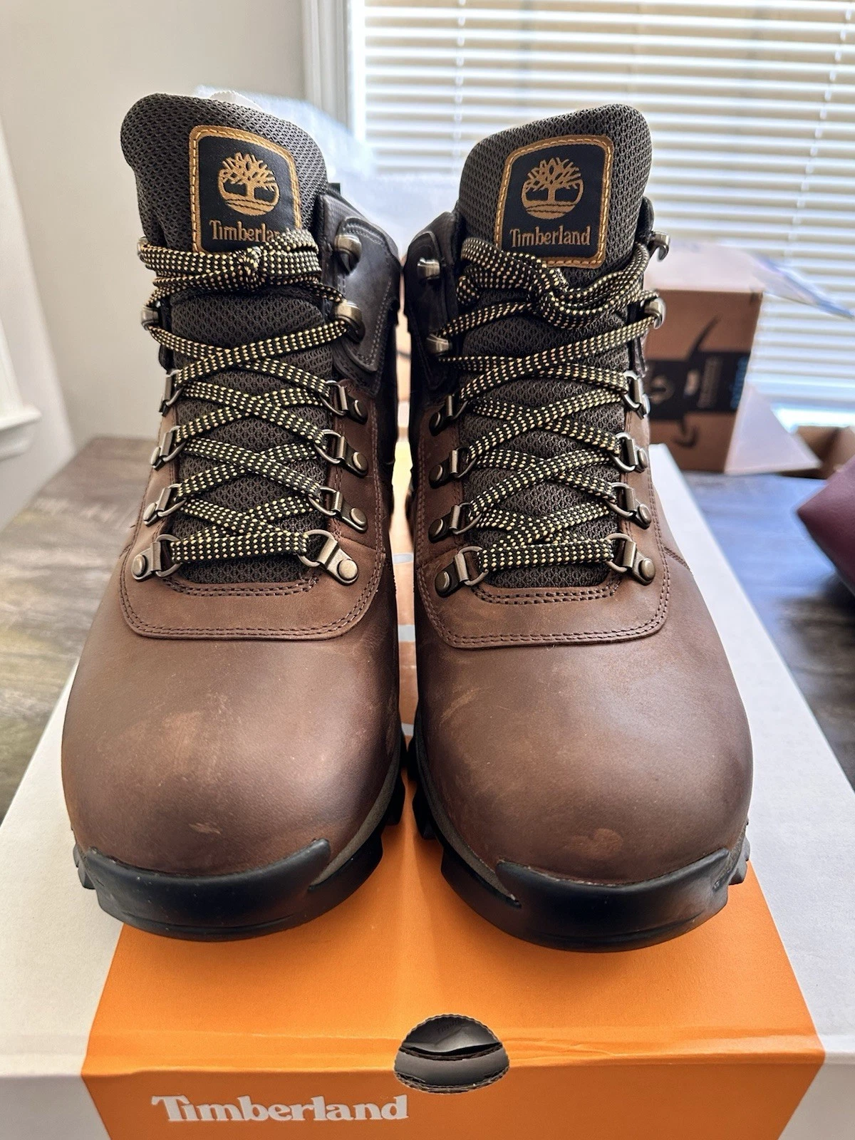 Timberland Size 11.5 Mens Boots MT. MADDSEN WATERPROOF MID HIKER DK BROWN FULL G
Opens in a new wind