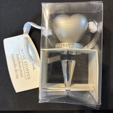 Heart Wine Bottle Stopper from Hallmark Celebrate Love,Celebrate Life, (New)