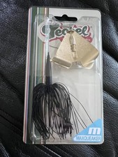 Teckel MAXQUEAKER 1/2oz #008 BLACK GOLD Color Buzzbait Topwater NEW Japan
