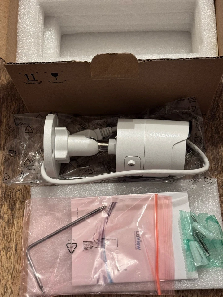 LAVIEW LV-PBK80804C 8MP IP PoE 4K Surveillance Camera**NEW** - Image 3 of 4