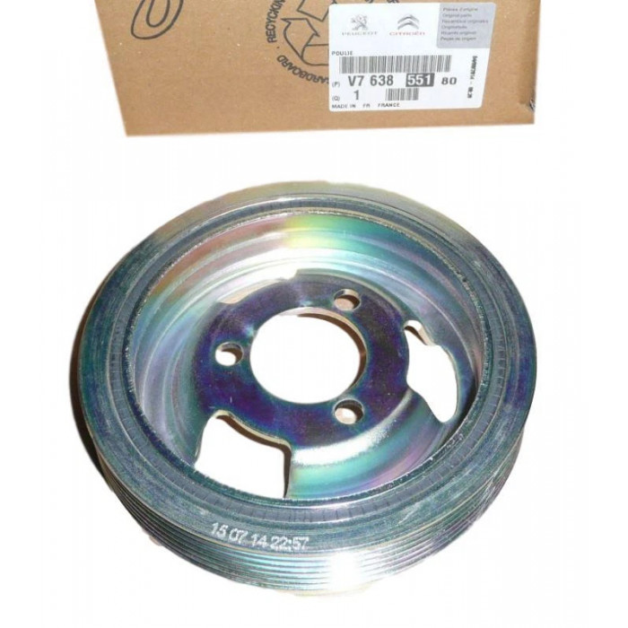 Poulie vilebrequin 3648807S1 pour Opel Grandland X et Citroën Berlingo essence diesel
