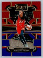 2024 Panini Select WNBA #48 DeWanna Bonner Prizms Red and Blue #/399