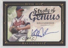 2008 Upper Deck Masterpieces Stroke of Genius Kelly Johnson #SG-KJ Auto h1f