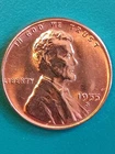 1955-S Lincoln Wheat Back BRILLIANT RED UNCIRCULATED See Pics Nice Coin
