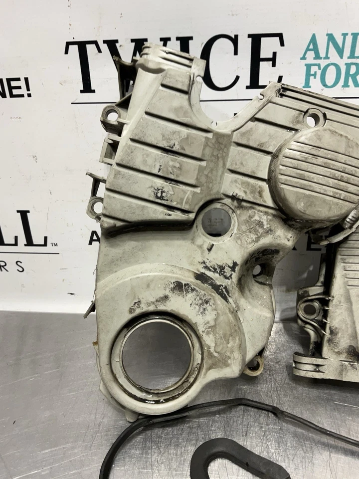 1996-2000 Honda Civic D16Y7 OEM Upper/Lower Timing Belt Cover Assembly DX LX EX - Image 2 of 4