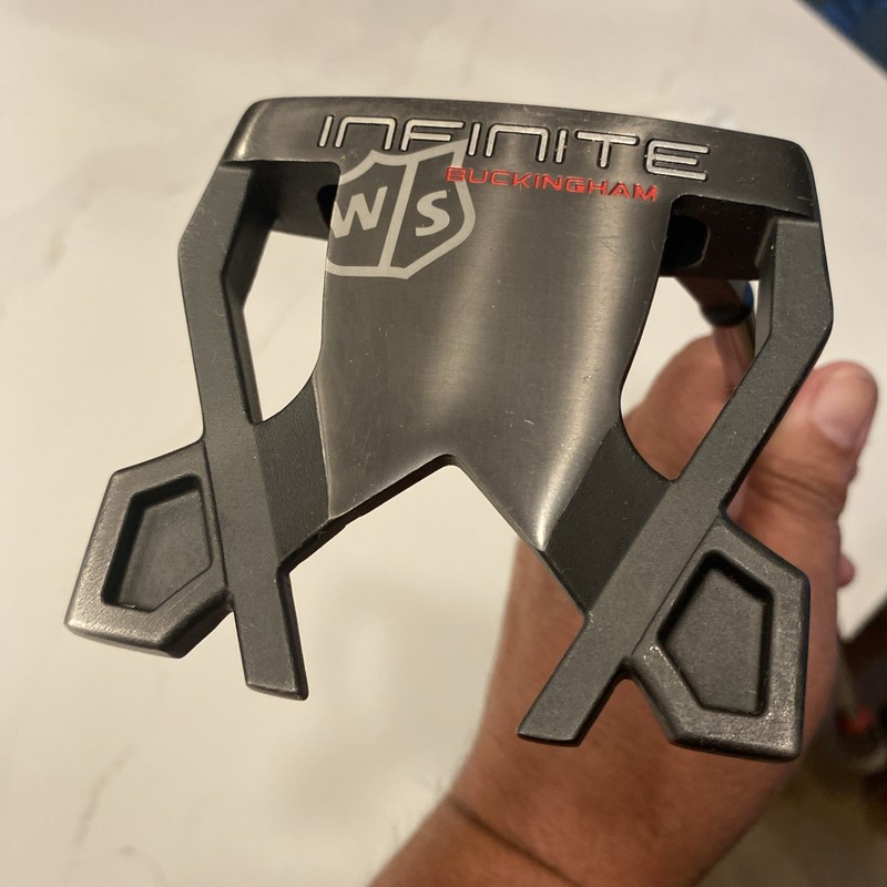 WILSON INFINITE BUCKINGHAM PUTTER 35” RH VGC++ STORE DISPLAY ONLY