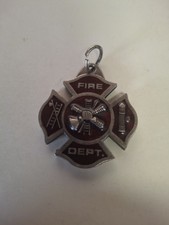 Ever Ready Ever Willing 1986 Siskiyou Buckle Co Fire Dept Pendant