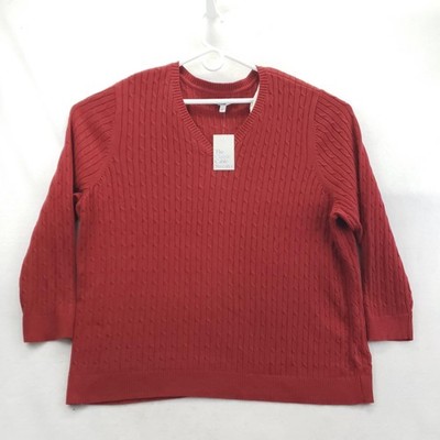 Plus Size Croft & Barrow® Shirred Neckline Textured Top